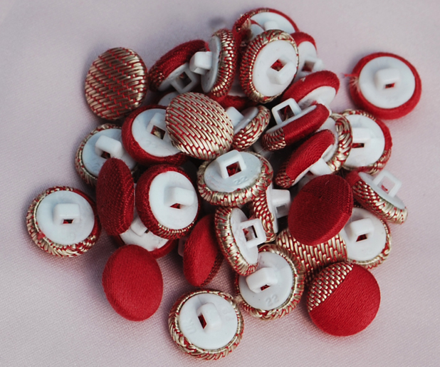 Covered buttons by mail order